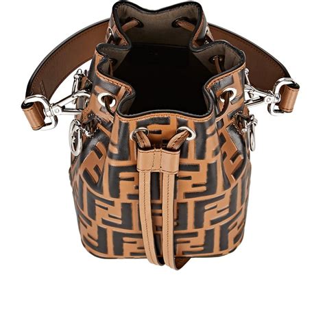 fendi mon tresor bucket bag brown|Fendi montresor bucket bag.